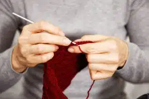 blusa de frío de crochet