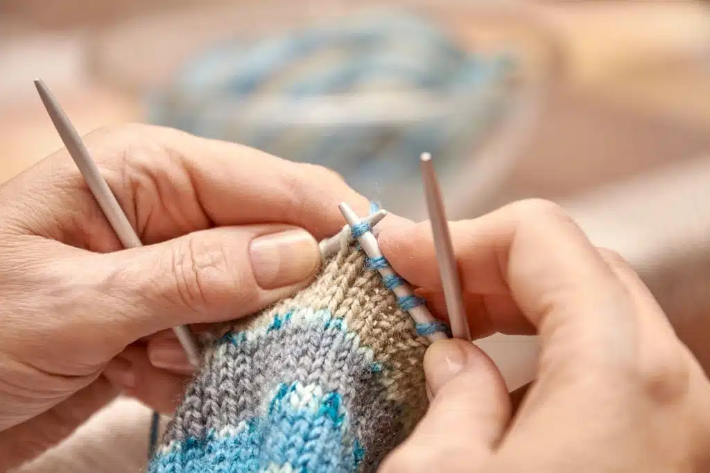 calcetines de tricot