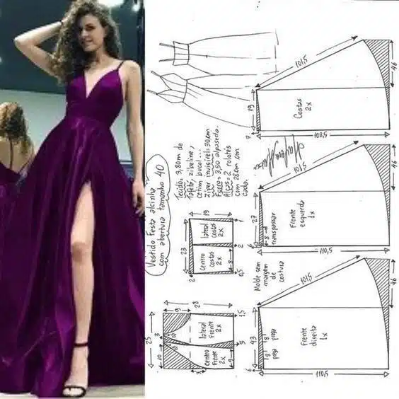 patrones de vestidos