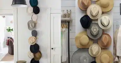 Cómo convertir un sombrero viejo en una pieza de decoración