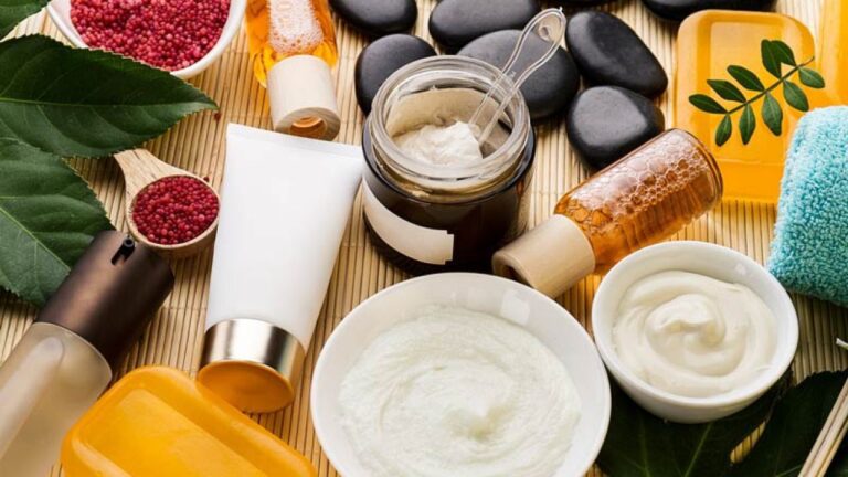 Cosmética natural con ingredientes simples