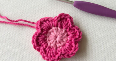 flores a crochet