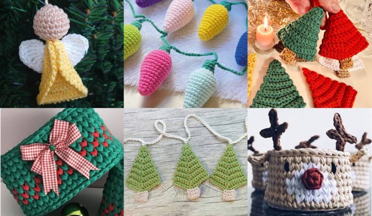 Recetas de crochet para Navidad
