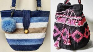 Bolsos Tejidos a Crochê