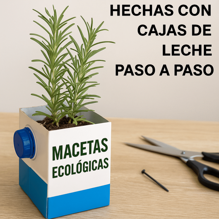 Manualidades con cajas de leche