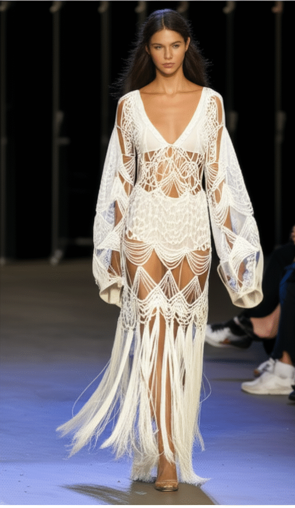 Tendencias 2025 en Vestidos de Crochet
