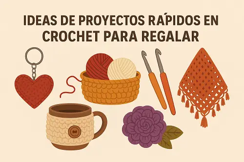 proyectos rápidos en crochet