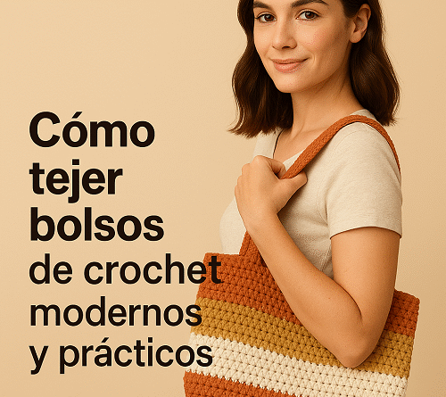 Cómo tejer bolsos de crochet