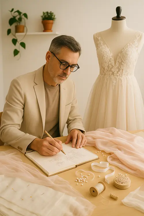 Cómo confeccionar un vestido de novia desde cero paso a paso
