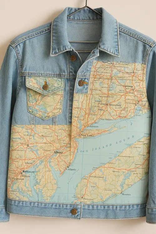 Costura con mapas