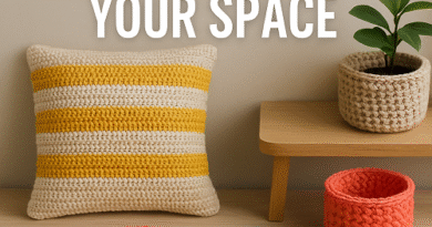 Crochet Home Accessories to Brighten Your Space