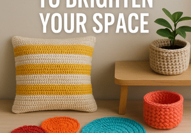 Crochet Home Accessories to Brighten Your Space