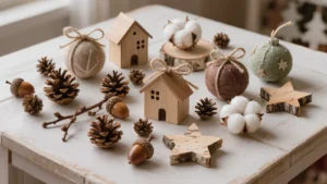 Adornos navideños fáciles con materiales reciclados