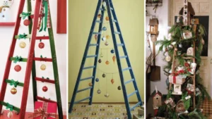 Arboles de navidad hechos a mano