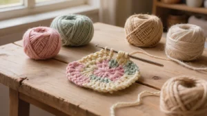 Blusa infantil de crochet con perrito