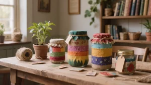 Manuales con botellas de plástico