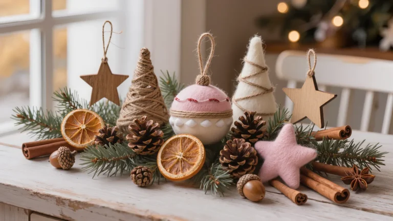 Coser cojines navideños