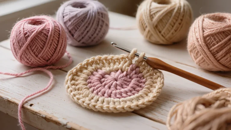 Colores en crochet: armoniza tonos sin sobrecargar tu proyecto