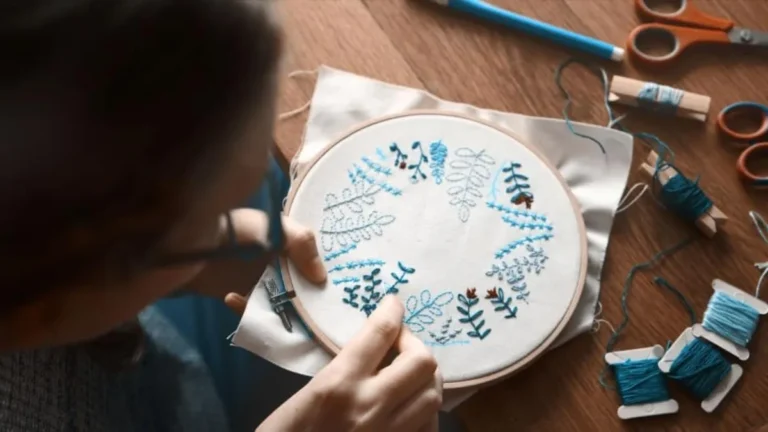 Cómo bordar paños de plato