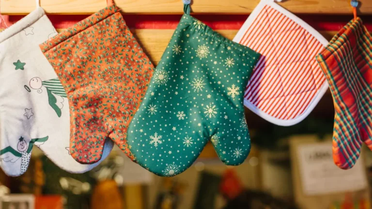 Cómo coser guantes de horno