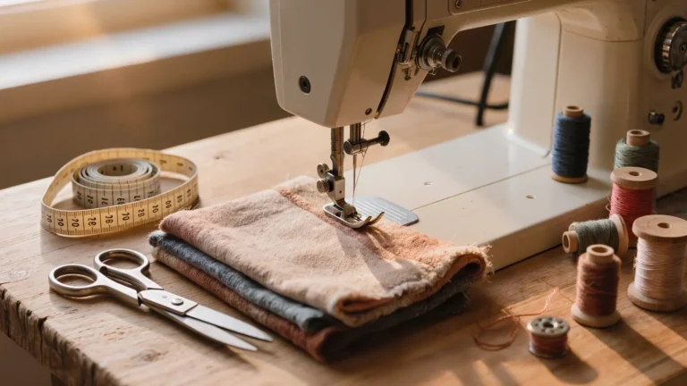 Cómo coser un mantel
