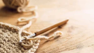 Cómo coser una bolsa para proyectos de tricot o crochet