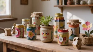 Cómo crear manualidades con materiales reciclados