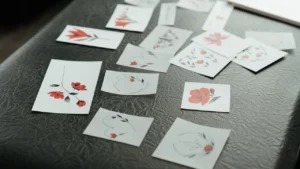 Cómo dibujar una flor en casa
