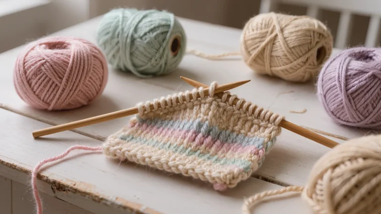 Cómo elegir hilos para gorros de bebé