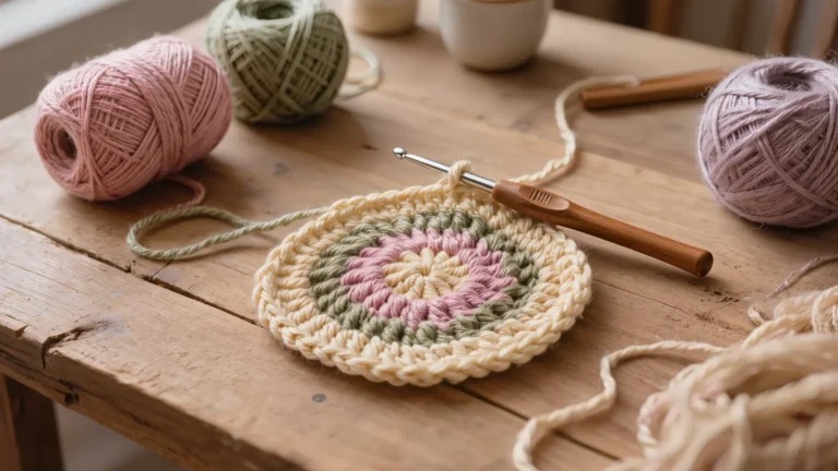 Cómo hacer alfombras de crochet