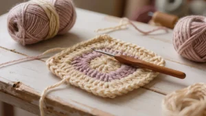 Cómo hacer bordes de crochet  