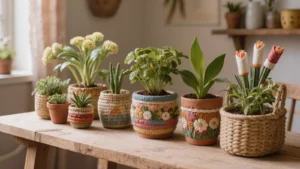 Como hacer un arreglo con flores secas?