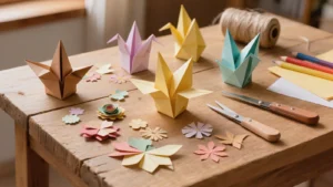 Cómo hacer un cisne de origami (con servilleta)