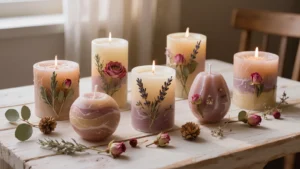 Cómo hacer velas aromáticas caseras