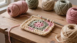Cómo tejer bolsas a crochet veraniegas con asas de madera