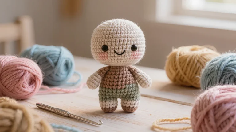 Cómo tejer tu primer amigurumi paso a paso
