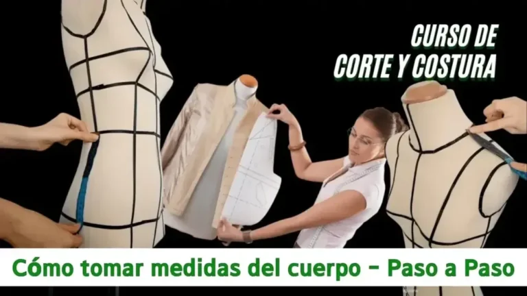 Cómo tomar las medidas del cuerpo correctamente — Curso de corte y costura