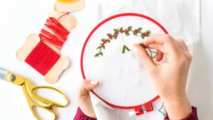 Conozca los bordados navideños