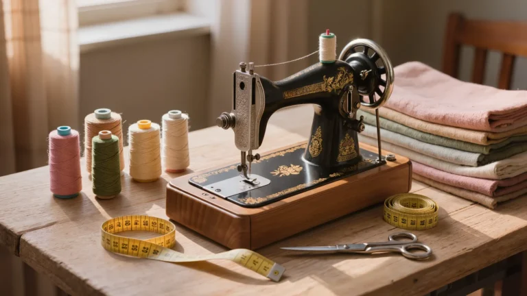 Cómo coser con raso