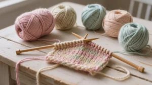 Coser un cárdigan en punto margarita