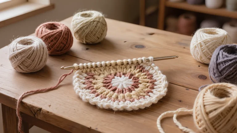 Crochet para principiantes: puntos básicos y proyectos fáciles