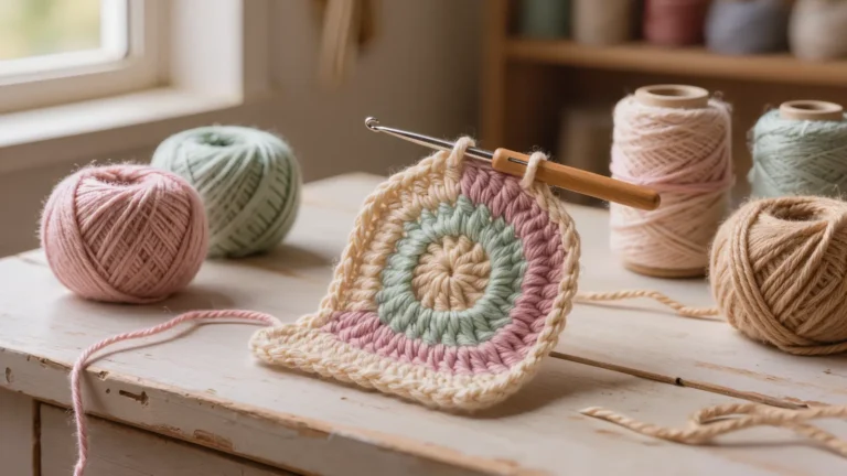 Hojas a crochet: como hacer
