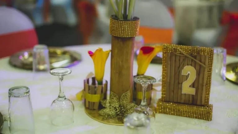 Ideas para decorar con palos de bambú seco