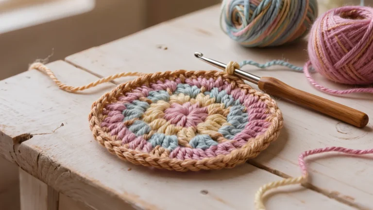 Haz una Delicada Manta a Crochet con este paso a paso