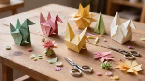 Manualidades con papel fáciles paso a paso