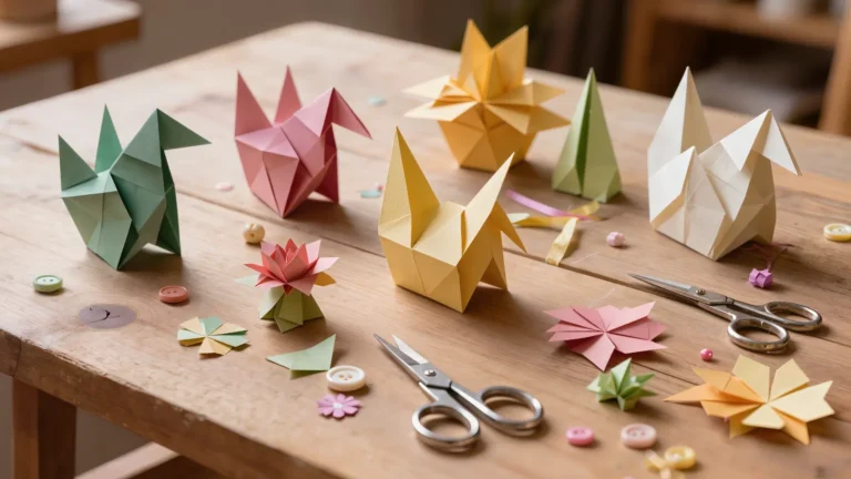 Manualidades con papel fáciles paso a paso