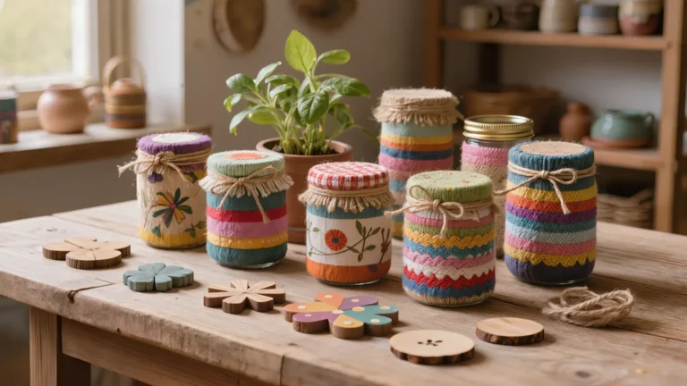 Manualidades recicladas: crea decoración con botellas de vidrio
