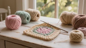 Punto de caracol en crochet