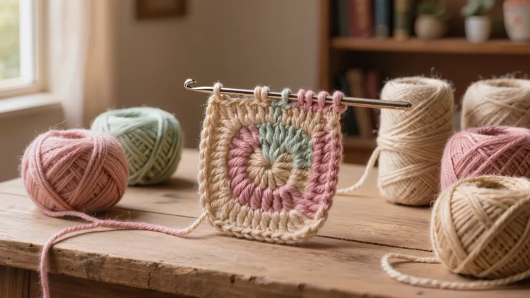 Punto de onda en crochet