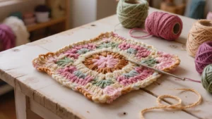Receta Bufanda de crochet: Cómo hacer una acogedora